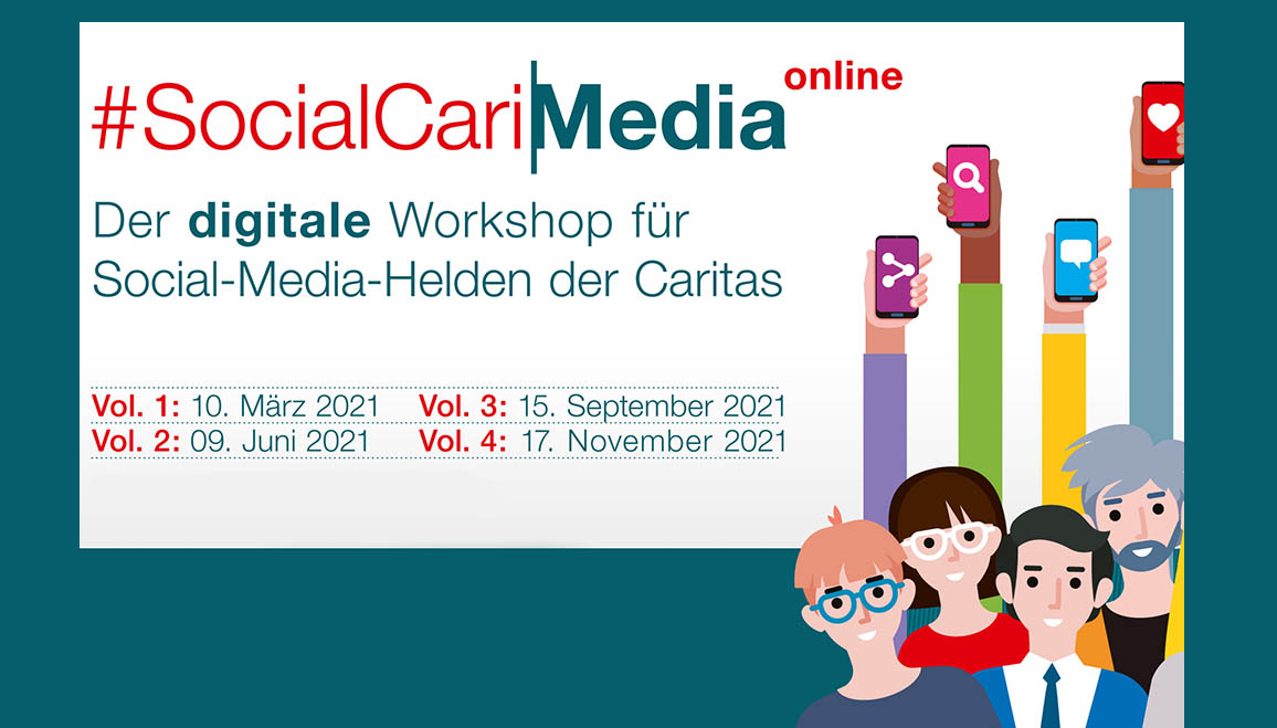 #SocialCariMedia – Termine 2021 ausgebucht. Präsenz-Workshop für 2022 geplant